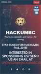 Mobile Screenshot of hackumbc.org